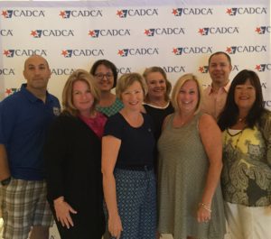 Members of the Rockville Centre Coalition for Youth, including Sector representatives from Police, RVC Youth Council, PTA, Lions Club and Chamber of Commerce at the CADCA mid-year training meeting.